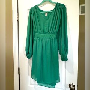 Women’s Sheer Sleeve Dress